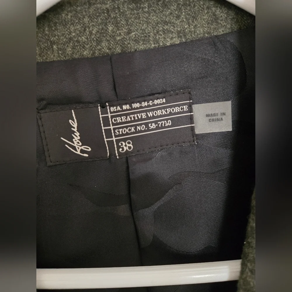 Howe Creative workforce green blazer NWOT | size 38 - Picture 2 of 7